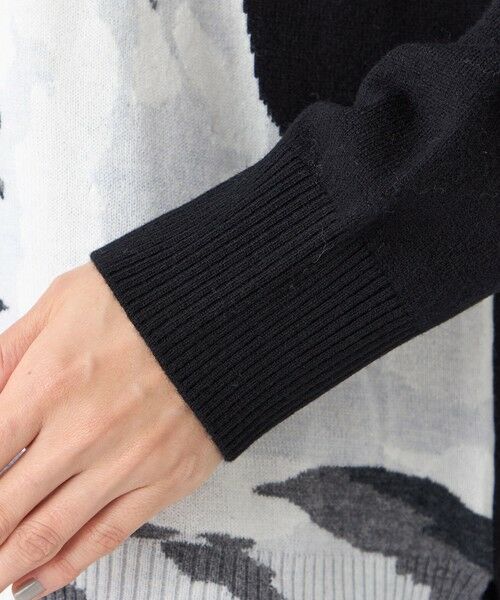 EVEX by KRIZIA  (大きいサイズ) / エヴェックス バイ クリツィア (オオキイサイズ) その他トップス | 【L】【カタログ掲載】【ウォッシャブル】ウルフインターシャニットプルオーバー | 詳細5