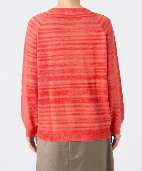 EVEX by KRIZIA  (大きいサイズ) / エヴェックス バイ クリツィア (オオキイサイズ) その他トップス | 【L】【カタログ掲載】【ウォッシャブル】モールボーダーニットプルオーバー | 詳細8