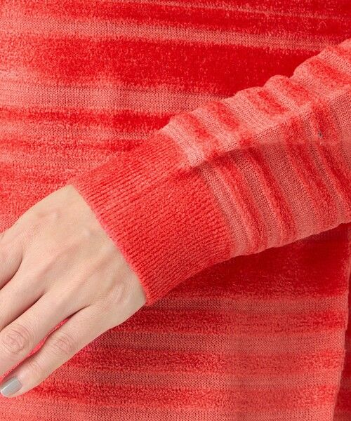 EVEX by KRIZIA  (大きいサイズ) / エヴェックス バイ クリツィア (オオキイサイズ) その他トップス | 【L】【カタログ掲載】【ウォッシャブル】モールボーダーニットプルオーバー | 詳細9