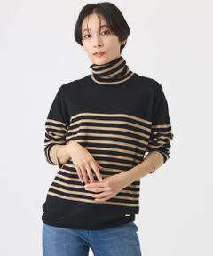 EVEX by KRIZIA  (大きいサイズ) / エヴェックス バイ クリツィア (オオキイサイズ) その他トップス | 【L】【追加・カタログ掲載・ウォッシャブル】ダブルタートルネックニットプルオーバー