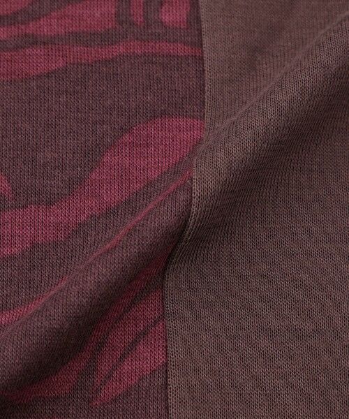 EVEX by KRIZIA  (大きいサイズ) / エヴェックス バイ クリツィア (オオキイサイズ) その他トップス | 【L】【ウォッシャブル】タイガープリントバイカラーチュニックカットソー | 詳細8