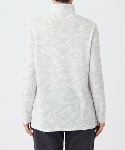 EVEX by KRIZIA  (大きいサイズ) / エヴェックス バイ クリツィア (オオキイサイズ) その他トップス | 【L】【ウォッシャブル】タイガープリントハイネックカットソー | 詳細5