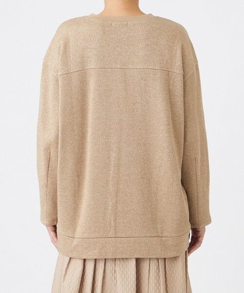 EVEX by KRIZIA  (大きいサイズ) / エヴェックス バイ クリツィア (オオキイサイズ) その他トップス | 【L】【ウォッシャブル】ゼブラモチーフラメスウェットプルオーバー | 詳細5