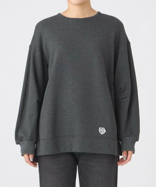 EVEX by KRIZIA  (大きいサイズ) / エヴェックス バイ クリツィア (オオキイサイズ) その他トップス | 【L】【カタログ掲載】【ウォッシャブル】タイガーパッチ裏起毛スウェット | 詳細4