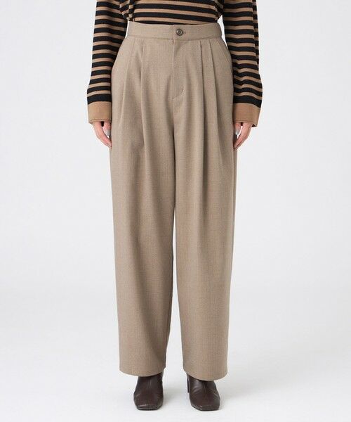 EVEX by KRIZIA  (大きいサイズ) / エヴェックス バイ クリツィア (オオキイサイズ) その他パンツ | 【L】【カタログ掲載】【マシンウォッシャブル】ラメストライプタックバレルパンツ | 詳細4