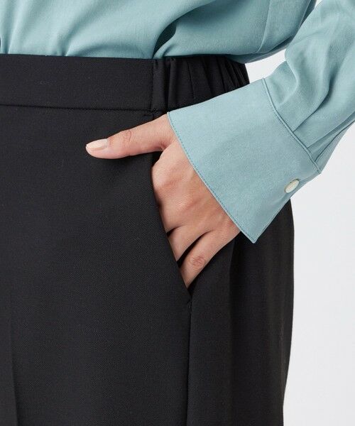 EVEX by KRIZIA  (大きいサイズ) / エヴェックス バイ クリツィア (オオキイサイズ) その他パンツ | 【L】【マシンウォッシャブル】ブラッシュドストレートパンツ | 詳細6