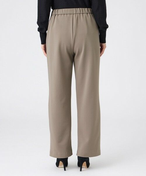 EVEX by KRIZIA  (大きいサイズ) / エヴェックス バイ クリツィア (オオキイサイズ) その他パンツ | 【L】【マシンウォッシャブル】バックスエードダンボールニットストレートパンツ | 詳細7