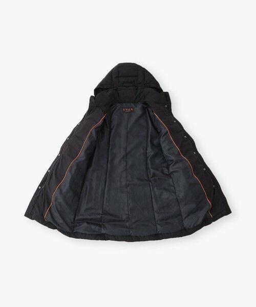 EVEX by KRIZIA  (大きいサイズ) / エヴェックス バイ クリツィア (オオキイサイズ) その他アウター | 【L】【SANYO Style EDITION掲載】【ウォッシャブル・放電テープ付】マットタフタフーデッドロングダウンコート | 詳細12