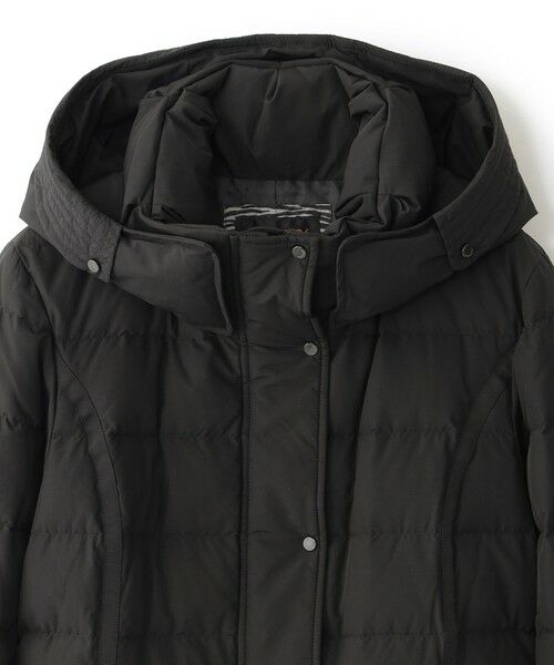 EVEX by KRIZIA  (大きいサイズ) / エヴェックス バイ クリツィア (オオキイサイズ) その他アウター | 【L】【SANYO Style EDITION掲載】【ウォッシャブル・放電テープ付】マットタフタフーデッドミドルダウンジャケット | 詳細5