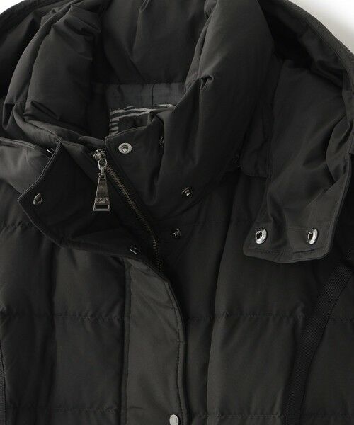 EVEX by KRIZIA  (大きいサイズ) / エヴェックス バイ クリツィア (オオキイサイズ) その他アウター | 【L】【SANYO Style EDITION掲載】【ウォッシャブル・放電テープ付】マットタフタフーデッドミドルダウンジャケット | 詳細6