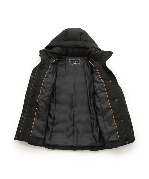 EVEX by KRIZIA  (大きいサイズ) / エヴェックス バイ クリツィア (オオキイサイズ) その他アウター | 【L】【SANYO Style EDITION掲載】【ウォッシャブル・放電テープ付】マットタフタフーデッドミドルダウンジャケット | 詳細11