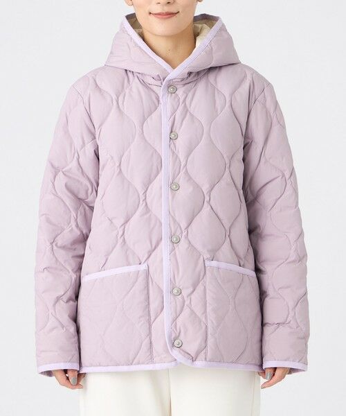 EVEX by KRIZIA  (大きいサイズ) / エヴェックス バイ クリツィア (オオキイサイズ) その他アウター | 【L】【カタログ掲載】【ウォッシャブル】フーデッドキルティングダウンジャケット | 詳細2