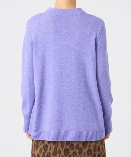 EVEX by KRIZIA  (大きいサイズ) / エヴェックス バイ クリツィア (オオキイサイズ) その他トップス | 【L】【SANYO Style EDITION掲載】【ウォッシャブル】ブロッキングウールニットプルオーバー | 詳細8