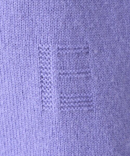 EVEX by KRIZIA  (大きいサイズ) / エヴェックス バイ クリツィア (オオキイサイズ) その他トップス | 【L】【SANYO Style EDITION掲載】【ウォッシャブル】ブロッキングウールニットプルオーバー | 詳細10