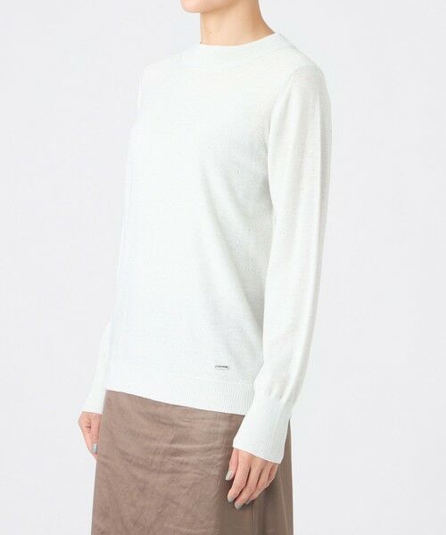 EVEX by KRIZIA  (大きいサイズ) / エヴェックス バイ クリツィア (オオキイサイズ) その他トップス | 【L】【SANYO Style EDITION掲載】【ウォッシャブル】ミニスパンコールニットプルオーバー | 詳細5