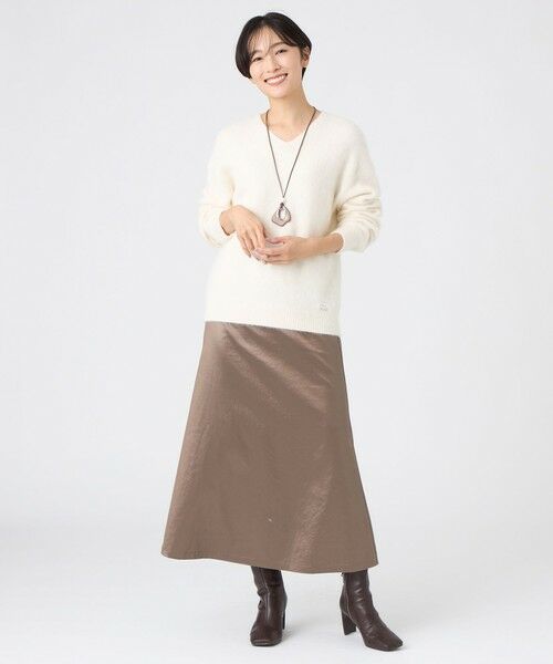 EVEX by KRIZIA  (大きいサイズ) / エヴェックス バイ クリツィア (オオキイサイズ) その他トップス | 【L】【SANYO Style EDITION掲載】フォックスウールファーニットプルオーバー | 詳細3