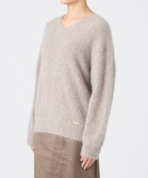 EVEX by KRIZIA  (大きいサイズ) / エヴェックス バイ クリツィア (オオキイサイズ) その他トップス | 【L】【SANYO Style EDITION掲載】フォックスウールファーニットプルオーバー | 詳細7