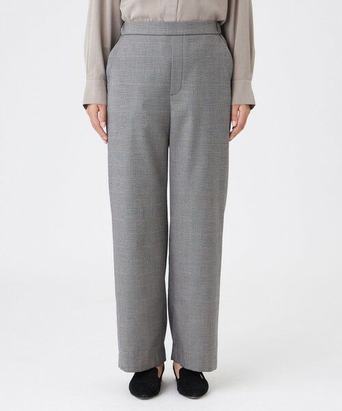 EVEX by KRIZIA (大きいサイズ) / エヴェックス バイ クリツィア (オオキイサイズ) その他パンツ | 【L】【カタログ掲載】【ウォッシャブル】ラメグレンチェックブラッシュドストレートパンツ | 詳細6