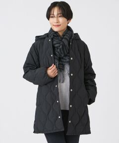 EVEX by KRIZIA  (大きいサイズ) / エヴェックス バイ クリツィア (オオキイサイズ) その他アウター | 【L】【ウォッシャブル】キルティングフーデッドダウンコート