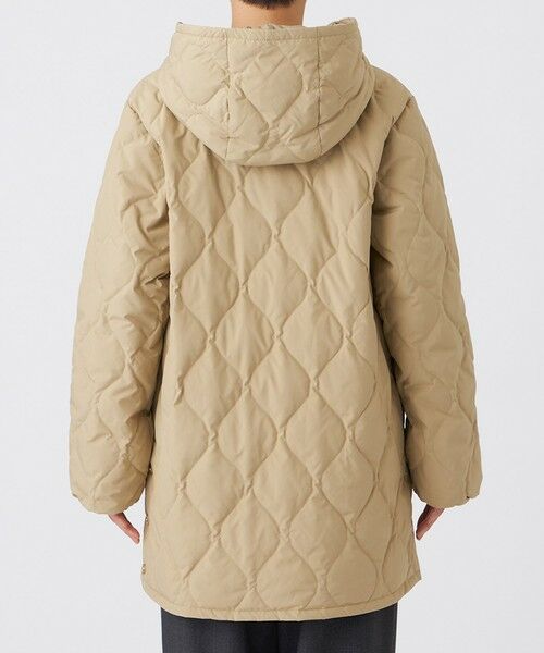 EVEX by KRIZIA  (大きいサイズ) / エヴェックス バイ クリツィア (オオキイサイズ) その他アウター | 【L】【ウォッシャブル】キルティングフーデッドダウンコート | 詳細5