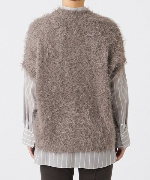 EVEX by KRIZIA  (大きいサイズ) / エヴェックス バイ クリツィア (オオキイサイズ) その他トップス | 【L】フェザータッチVネックニットベスト | 詳細5