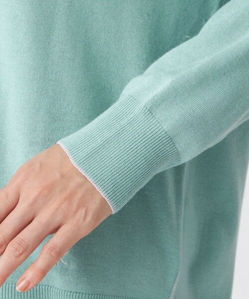 EVEX by KRIZIA  (大きいサイズ) / エヴェックス バイ クリツィア (オオキイサイズ) その他トップス | 【L】【ウォッシャブル】ハイゲージラインニットカーディガン | 詳細8