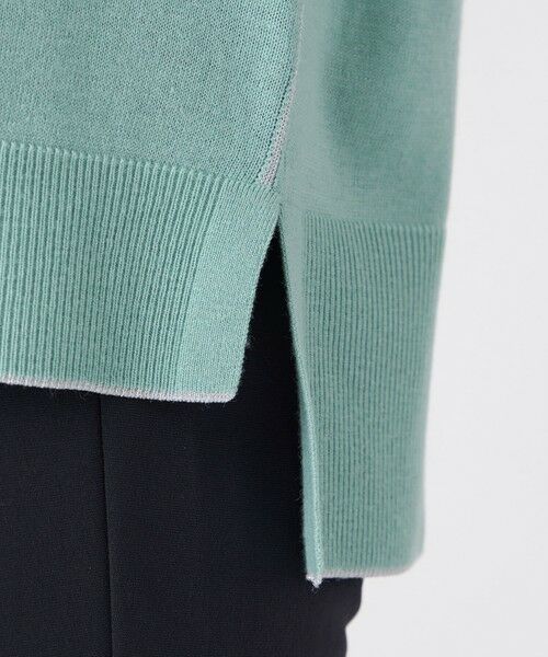 EVEX by KRIZIA  (大きいサイズ) / エヴェックス バイ クリツィア (オオキイサイズ) その他トップス | 【L】【ウォッシャブル】ハイゲージラインニットカーディガン | 詳細9