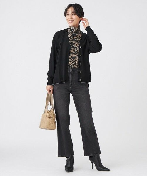 EVEX by KRIZIA  (大きいサイズ) / エヴェックス バイ クリツィア (オオキイサイズ) その他トップス | 【L】【ウォッシャブル】ハイゲージラインニットカーディガン | 詳細2