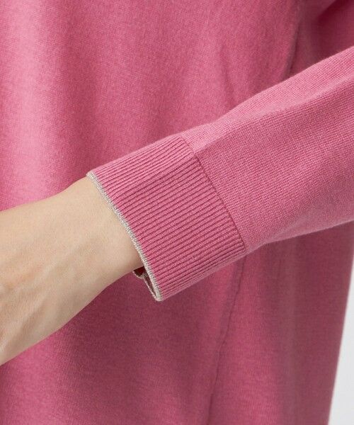 EVEX by KRIZIA  (大きいサイズ) / エヴェックス バイ クリツィア (オオキイサイズ) その他トップス | 【L】【ウォッシャブル】ハイゲージラインニットプルオーバー | 詳細8