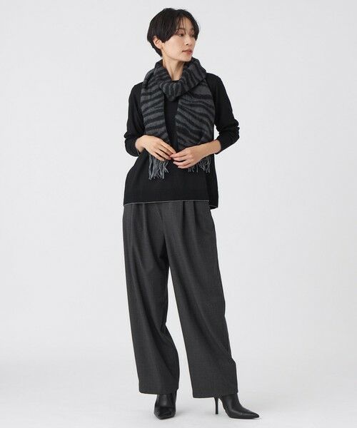 EVEX by KRIZIA  (大きいサイズ) / エヴェックス バイ クリツィア (オオキイサイズ) その他トップス | 【L】【ウォッシャブル】ハイゲージラインニットプルオーバー | 詳細2