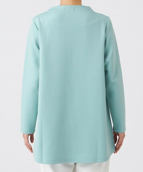 EVEX by KRIZIA  (大きいサイズ) / エヴェックス バイ クリツィア (オオキイサイズ) その他トップス | 【L】【ウォッシャブル】シャドープリントダンボールニットチュニックプルオーバー | 詳細6