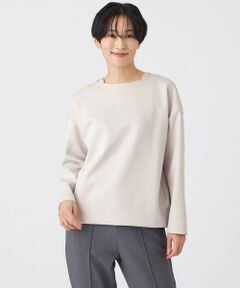 EVEX by KRIZIA  (大きいサイズ) / エヴェックス バイ クリツィア (オオキイサイズ) その他トップス | 【L】【ウォッシャブル】ホットフィットダンボールニットプルオーバー