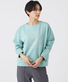 EVEX by KRIZIA  (大きいサイズ) / エヴェックス バイ クリツィア (オオキイサイズ) その他トップス | 【L】【ウォッシャブル】ホットフィットダンボールニットプルオーバー