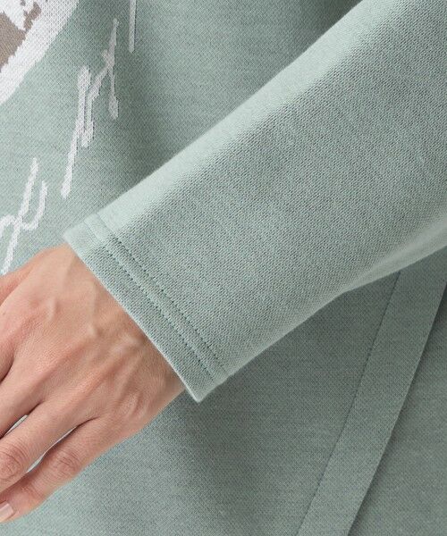 EVEX by KRIZIA  (大きいサイズ) / エヴェックス バイ クリツィア (オオキイサイズ) その他トップス | 【L】【ウォッシャブル】ツインゼブラジャカードカットソー | 詳細7