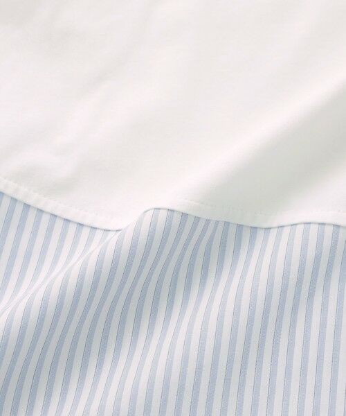 EVEX by KRIZIA  (大きいサイズ) / エヴェックス バイ クリツィア (オオキイサイズ) その他トップス | 【L】【ウォッシャブル】シャツコンビカットソー | 詳細7