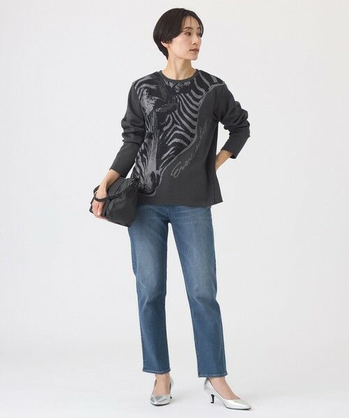 EVEX by KRIZIA  (大きいサイズ) / エヴェックス バイ クリツィア (オオキイサイズ) その他パンツ | 【L】【ウォッシャブル】ストレッチデニムパンツ | 詳細2