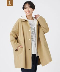 EVEX by KRIZIA  (大きいサイズ) / エヴェックス バイ クリツィア (オオキイサイズ) その他アウター | 【L】【はっ水・ウォッシャブル】テックスブリッドステンカラーコート