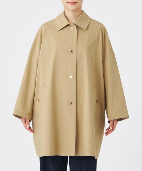 EVEX by KRIZIA  (大きいサイズ) / エヴェックス バイ クリツィア (オオキイサイズ) その他アウター | 【L】【はっ水・ウォッシャブル】テックスブリッドステンカラーコート | 詳細3