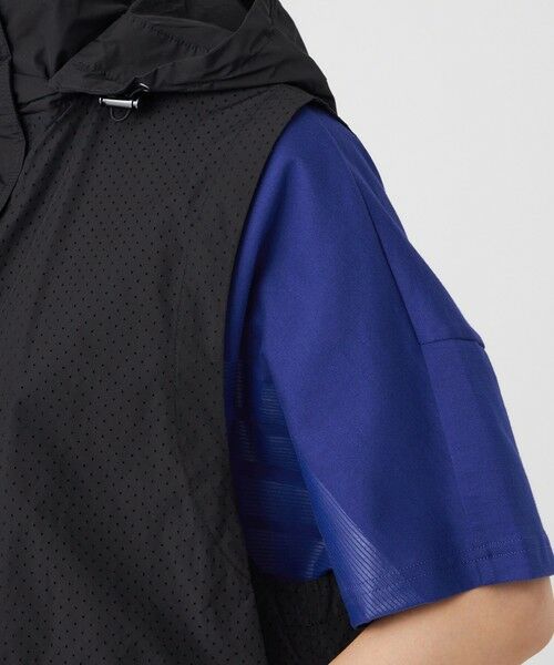 EVEX by KRIZIA  (大きいサイズ) / エヴェックス バイ クリツィア (オオキイサイズ) ベスト | 【L】【カタログ掲載・マシンウォッシャブル】パンチングタフタフーデッドジレ | 詳細8