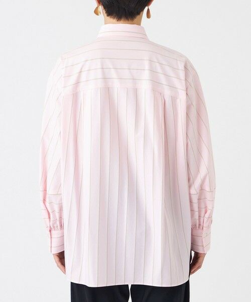 EVEX by KRIZIA  (大きいサイズ) / エヴェックス バイ クリツィア (オオキイサイズ) その他トップス | 【L】【カタログ掲載・ウォッシャブル】ハイゲージストライプジャージーシャツ | 詳細5