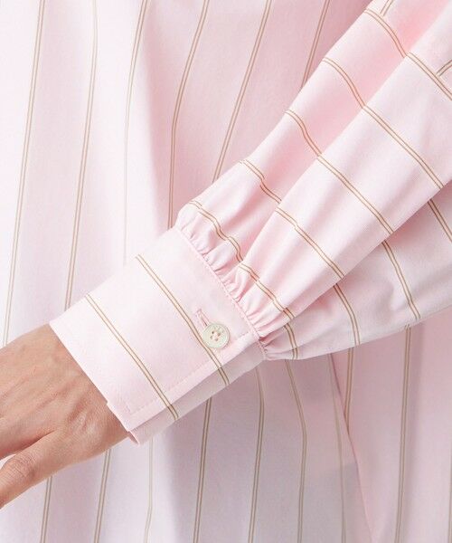 EVEX by KRIZIA  (大きいサイズ) / エヴェックス バイ クリツィア (オオキイサイズ) その他トップス | 【L】【カタログ掲載・ウォッシャブル】ハイゲージストライプジャージーシャツ | 詳細6