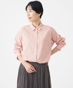 EVEX by KRIZIA  (大きいサイズ) / エヴェックス バイ クリツィア (オオキイサイズ) その他トップス | 【L】【マシンウォッシャブル】ゼブラプリントソフトタイプライターシャツ