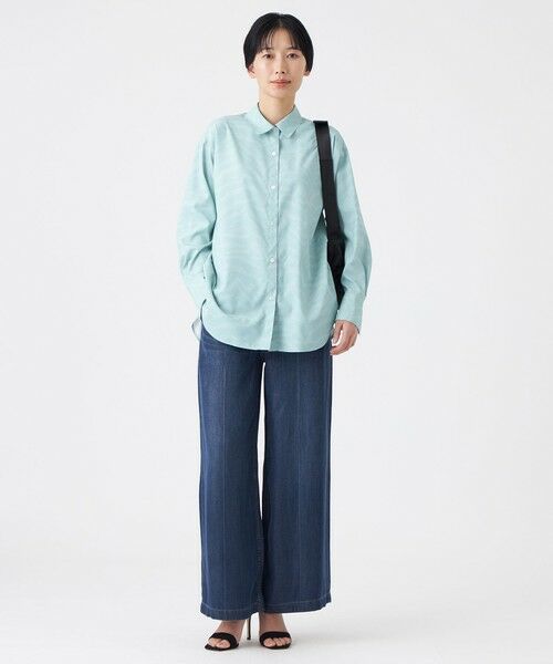 EVEX by KRIZIA  (大きいサイズ) / エヴェックス バイ クリツィア (オオキイサイズ) その他トップス | 【L】【マシンウォッシャブル】ゼブラプリントソフトタイプライターシャツ | 詳細3