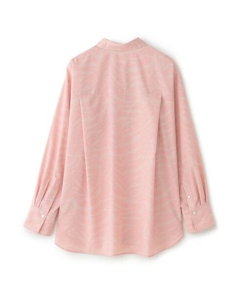 EVEX by KRIZIA  (大きいサイズ) / エヴェックス バイ クリツィア (オオキイサイズ) その他トップス | 【L】【マシンウォッシャブル】ゼブラプリントソフトタイプライターシャツ | 詳細4