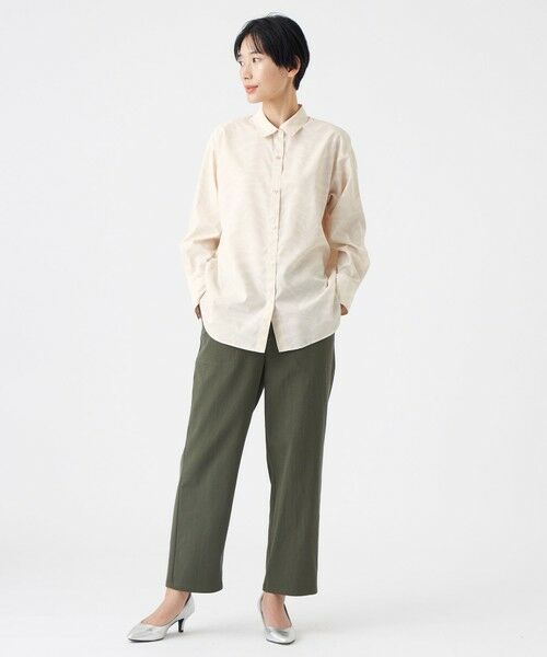 EVEX by KRIZIA  (大きいサイズ) / エヴェックス バイ クリツィア (オオキイサイズ) その他トップス | 【L】【マシンウォッシャブル】ゼブラプリントソフトタイプライターシャツ | 詳細2