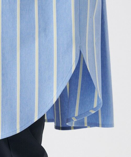 EVEX by KRIZIA  (大きいサイズ) / エヴェックス バイ クリツィア (オオキイサイズ) その他トップス | 【L】【カタログ掲載・ウォッシャブル】ハイゲージストライプジャージーチュニックブラウス | 詳細8