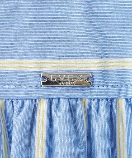 EVEX by KRIZIA  (大きいサイズ) / エヴェックス バイ クリツィア (オオキイサイズ) その他トップス | 【L】【カタログ掲載・ウォッシャブル】ハイゲージストライプジャージーチュニックブラウス | 詳細9