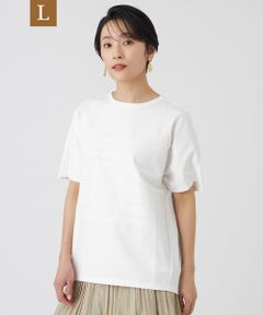 EVEX by KRIZIA  (大きいサイズ) / エヴェックス バイ クリツィア (オオキイサイズ) その他トップス | 【L】【カタログ掲載・ウォッシャブル】クリアゼブラプリントカットソー