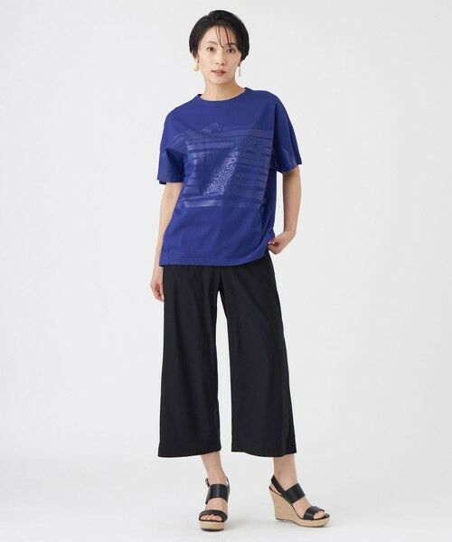 EVEX by KRIZIA  (大きいサイズ) / エヴェックス バイ クリツィア (オオキイサイズ) その他トップス | 【L】【カタログ掲載・ウォッシャブル】クリアゼブラプリントカットソー | 詳細3