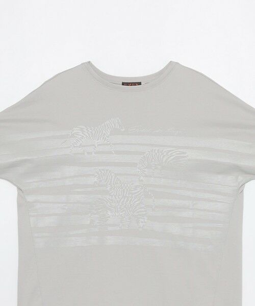 EVEX by KRIZIA  (大きいサイズ) / エヴェックス バイ クリツィア (オオキイサイズ) その他トップス | 【L】【カタログ掲載・ウォッシャブル】クリアゼブラプリントカットソー | 詳細11